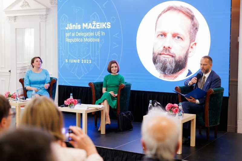 Maia Sandu: „Trebuie să facem totul ca să îngrijim mediul în care vor trăi copiii noștri”