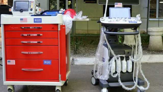 Spitalul Clinic al Ministerului Sănătății a primit un nou lot de dispozitive din partea OIM