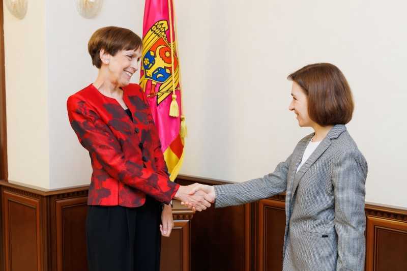 Șefa statului a avut o întrevedere cu Ambasadoarea Germaniei, Margret Maria Uebber