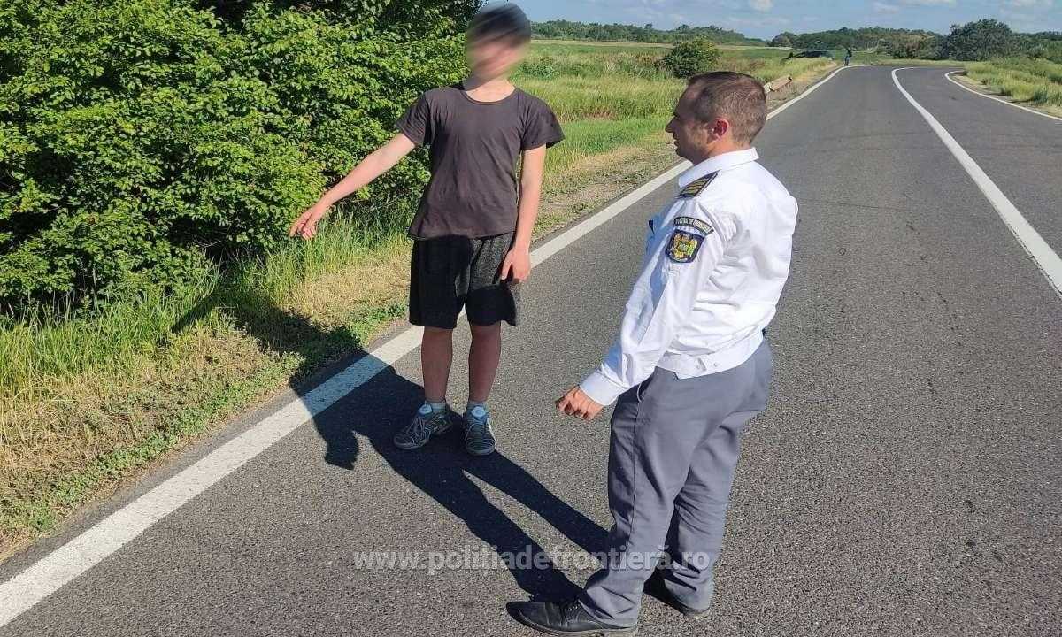 Minor dezorientat, observat la malul râului Prut. Voia să ajungă în Italia, din Republica Moldova