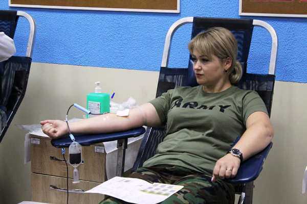 Peste 300 de militari ai Armatei Naţionale au donat voluntar sânge