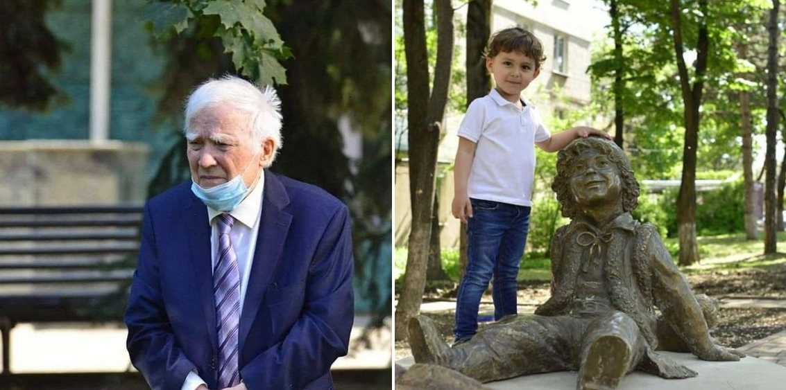 Primarul Ion Ceban l-a felicitat pe Spiridon Vangheli, cu ocazia zilei de naștere