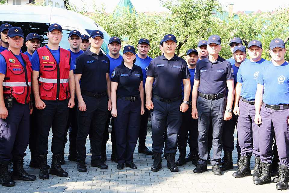 Salvatorii și pompierii IGSU, reveniți  de la exercițiului „TbiEX Georgia - 2023”