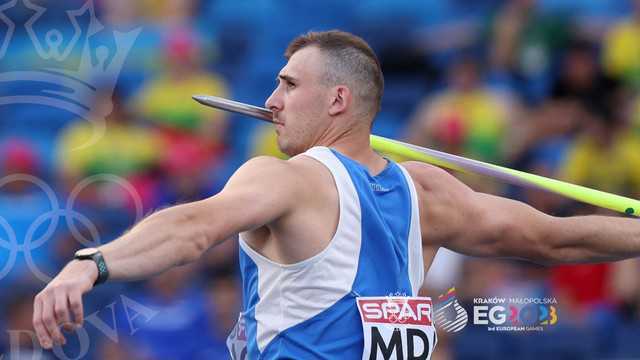Andrian Mardare s-a clasat pe locul 3 la Jocurile Europene