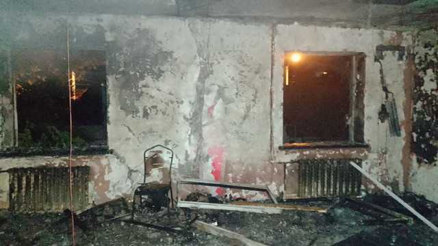 A fost lichidat un incendiu la un hotel din capitală