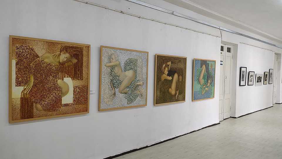 Deschiderea unui spațiu expozițional în incinta Blocului Nr. 1 de studii al Academiei de Muzică, Teatru  și Arte Plastice, str. Alexe Mateevici 111