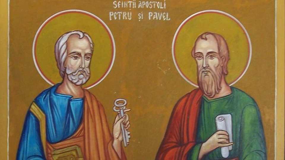 Creștinii ortodocși de stil vechi îi cinstesc astăzi pe Sfinții Apostoli Petru și Pavel