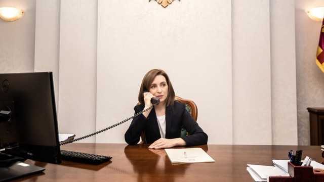 Maia Sandu a discutat la telefon cu premierul Suediei