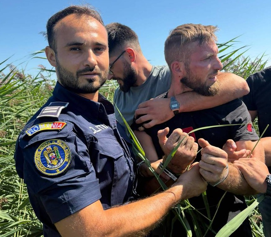 Bărbat din Republica Moldova, prins în Dolj după o fugă de sute de kilometri cu o mașină furată din Bulgaria