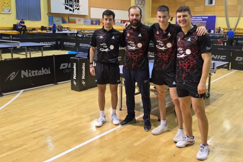 Moldova scrie istorie: Naționala de tenis de masă, campioană balcanică pentru prima dată