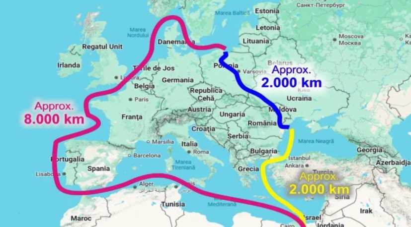 R.Moldova, prinsă în planul „Autostrăzii Albastre”: Prutul navigabil ar putea lega Marea Neagră de Marea Baltică