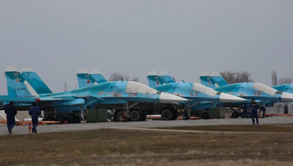 Ucraina revendică distrugerea a șase avioane rusești Su-34M